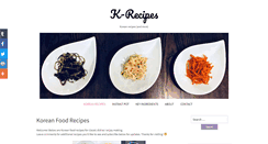 Desktop Screenshot of k-recipes.com